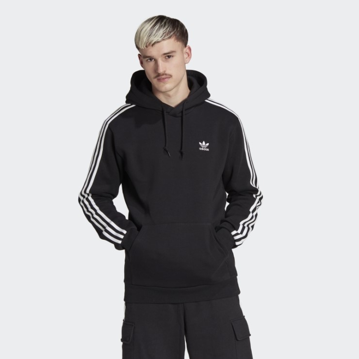 Adicolor Classics Sudadera Con Capucha De 3 Rayas Negro Adidas