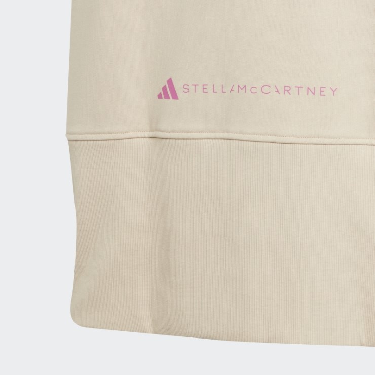 Adidas By Stella Mccartney Sportswear Sudadera Con Capucha Sin Mangas (género Neutral) F Beige Caliente