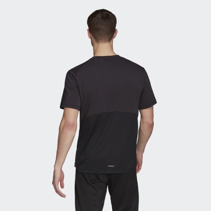 Camiseta Adidas Aeroready Yoga Negra