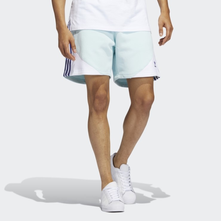 Mint Adidas Sst Shorts De Vellón