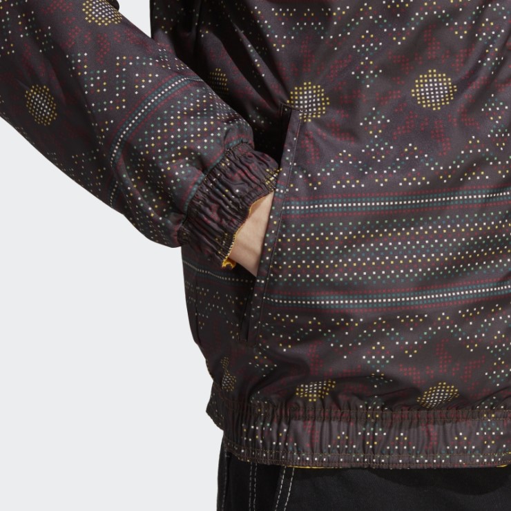 Adidas Jamaica Himno Chaqueta Negro Caliente