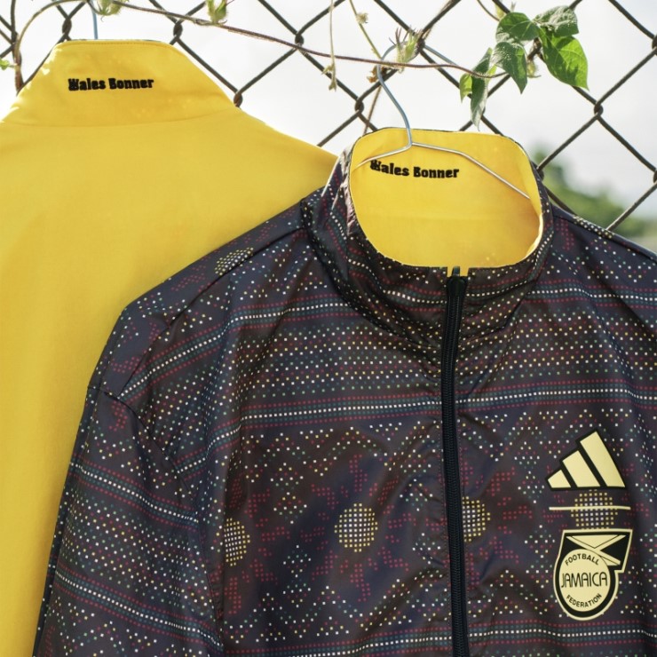 Adidas Jamaica Himno Chaqueta Negro Caliente