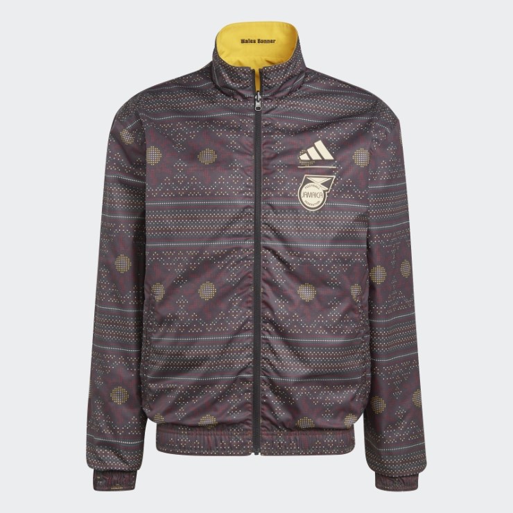 Adidas Jamaica Himno Chaqueta Negro Caliente