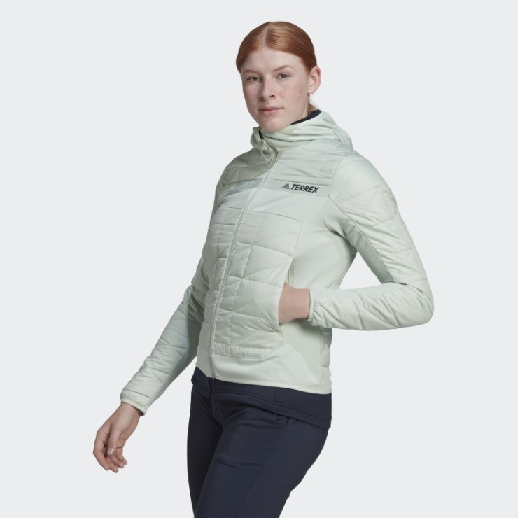 Adidas Terrex Multi Primegreen Hybrid Insulated Chaqueta Verde