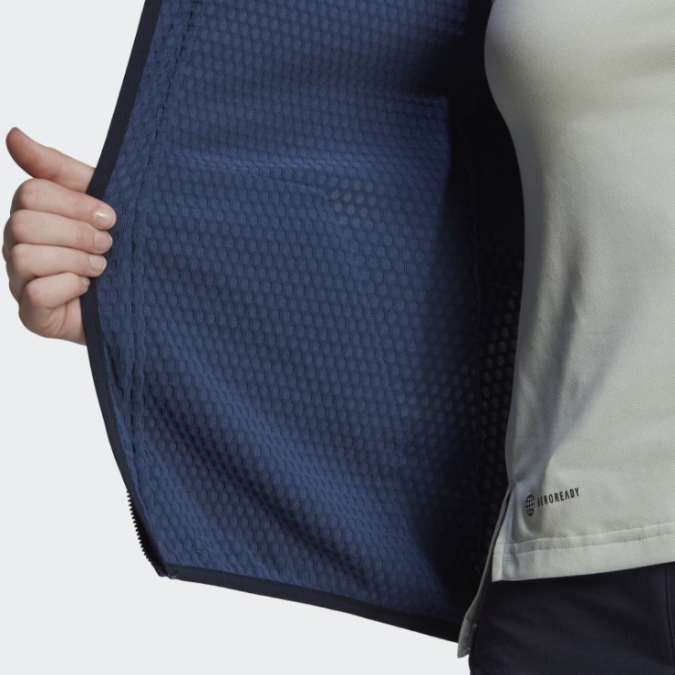 Adidas Terrex Tech Fleece Light Chaqueta De Senderismo Con Capucha Acero