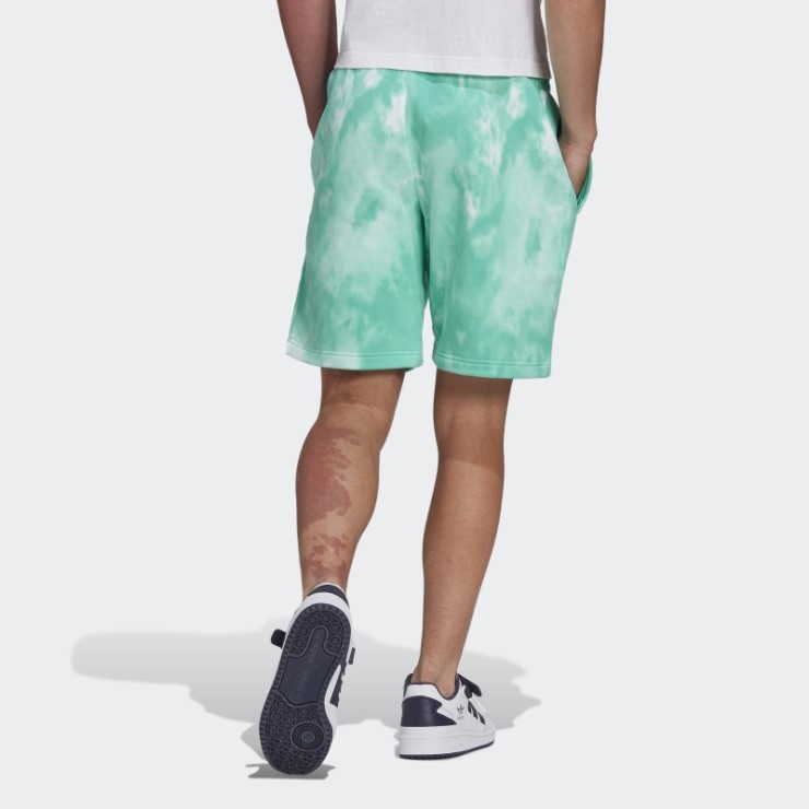 Pantalones Cortos Adidas Adicolor Essentials Trefoil Verde Hi-res