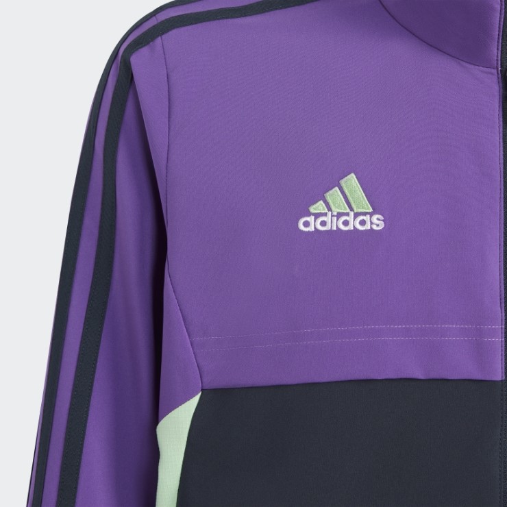 Sudadera Morada De Presentacion Condivo 22 Del Real Madrid Adidas