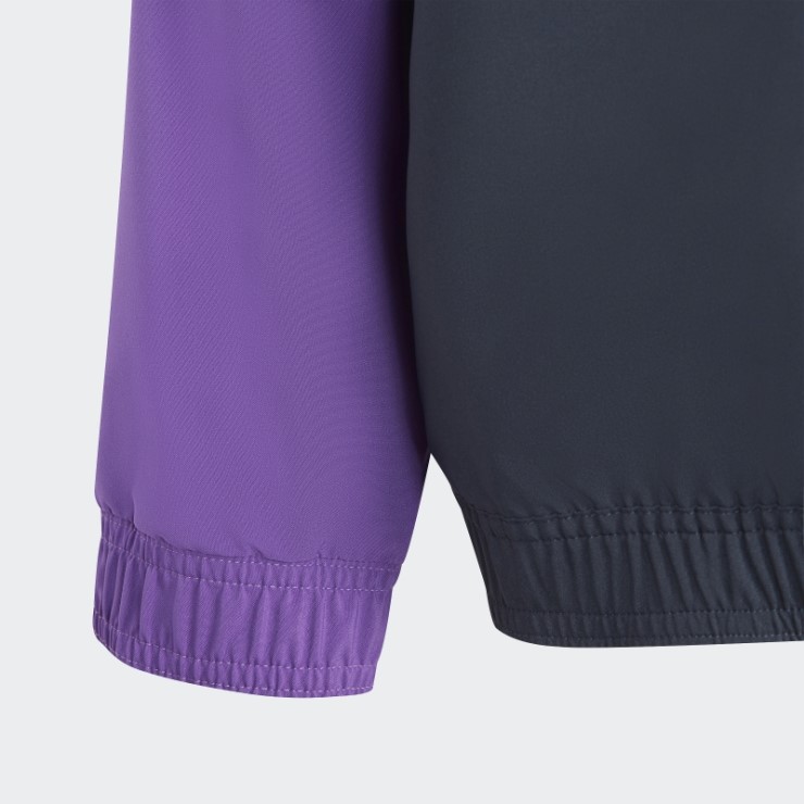 Sudadera Morada De Presentacion Condivo 22 Del Real Madrid Adidas