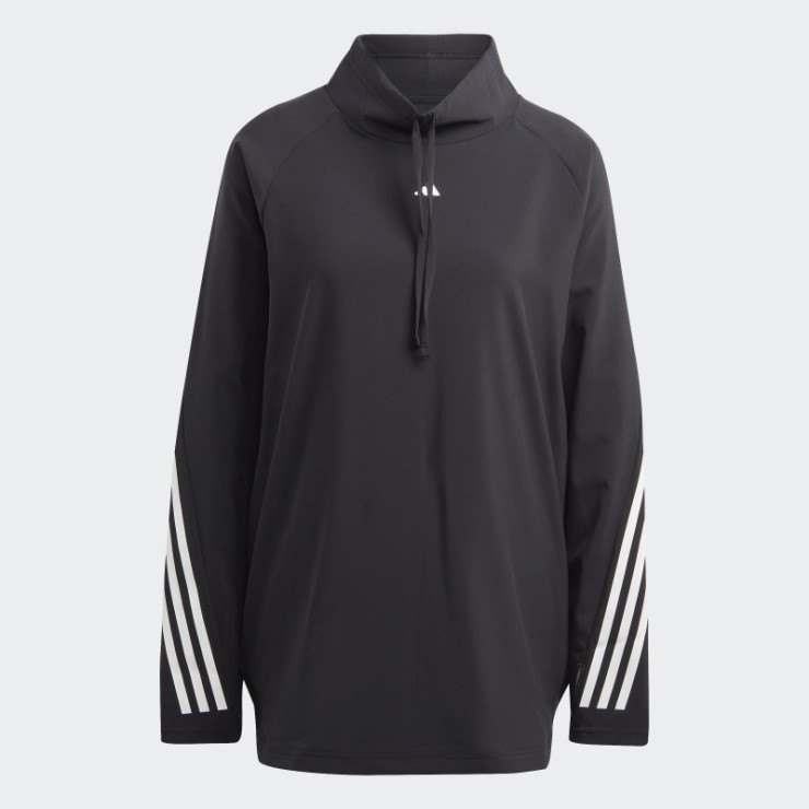 Camiseta Adidas Negra Con Iconos De Tren