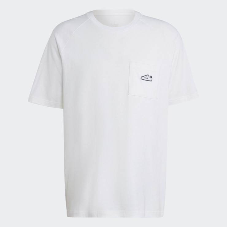 Camiseta Adidas Bordada Blanca
