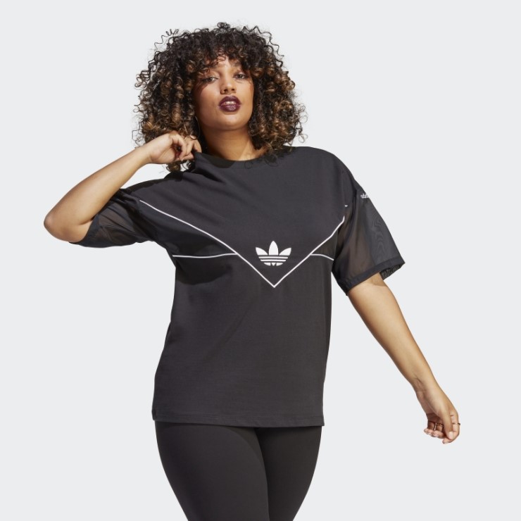 Camiseta Negra Adidas Originals