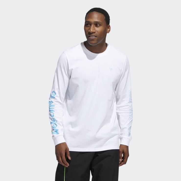 Camiseta Blanca Adidas Trae Graphic