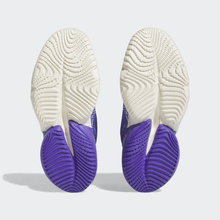 Púrpura Rush Adidas D.o.n. Número 4 Zapatos De Baloncesto