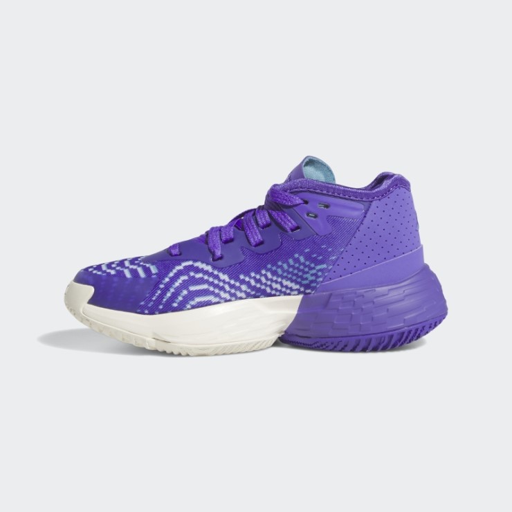 Púrpura Rush Adidas D.o.n. Número 4 Zapatos De Baloncesto