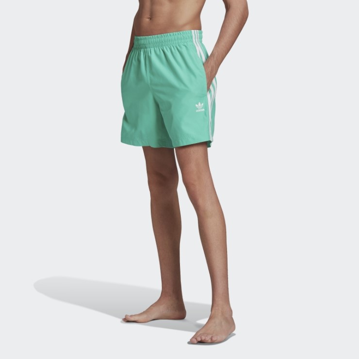 Shorts De Baño Adidas Adicolor Classics 3-stripes Hi-res Green