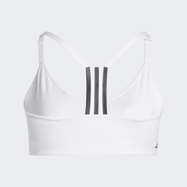 Sujetador Ligero De Entrenamiento Aeroimpact (talla Grande) Adidas Blanco