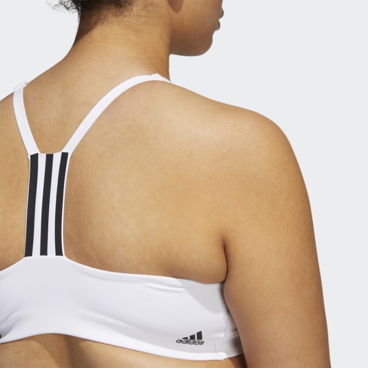 Sujetador Ligero De Entrenamiento Aeroimpact (talla Grande) Adidas Blanco