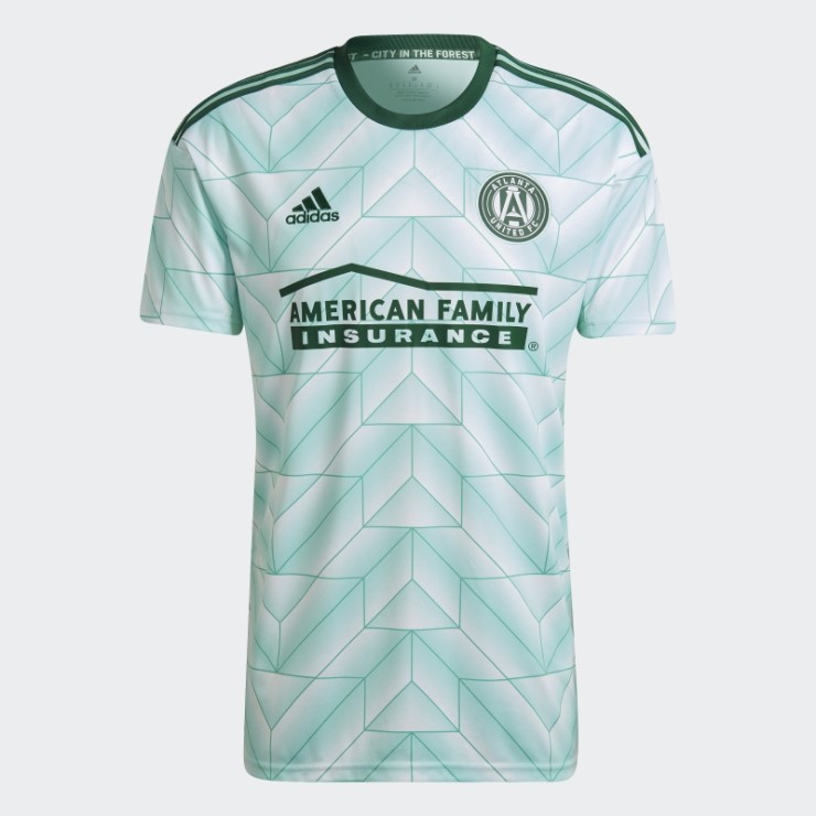 Camiseta Atlanta United Fc Mint 22/23 Segunda Equipación Adidas