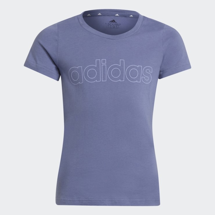 Camiseta Adidas Essentials Violeta Orbit Caliente