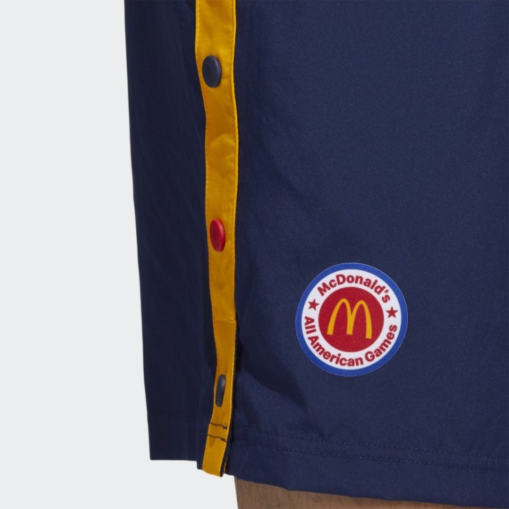 Azul Marino Adidas Eric Emanuel Mcdonald's Shorts (género Neutral)