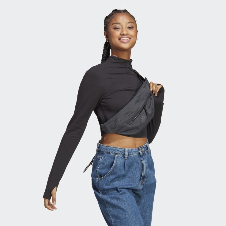 Adidas Camiseta De Manga Larga City Escape Negra