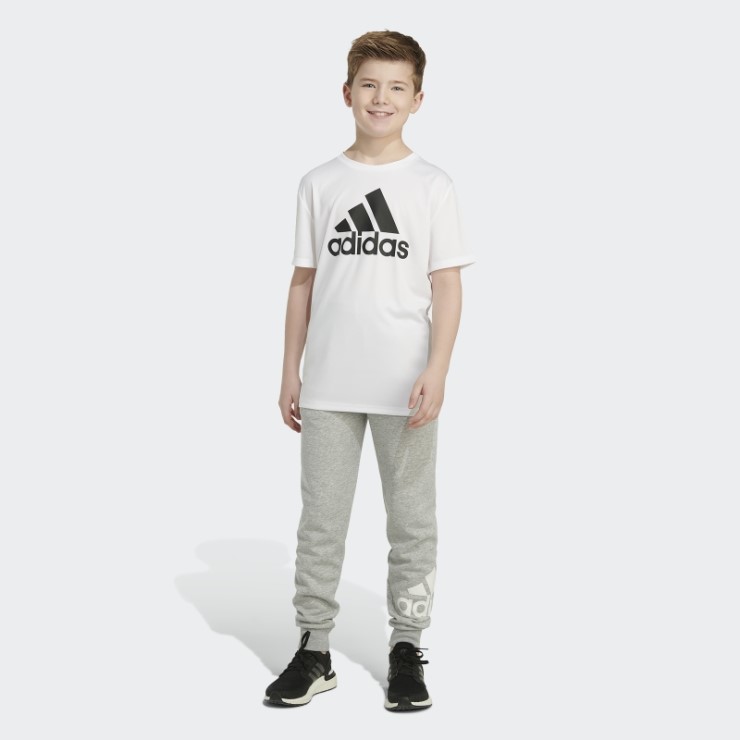 Joggers Essentials Algodón Gris Medio Adidas