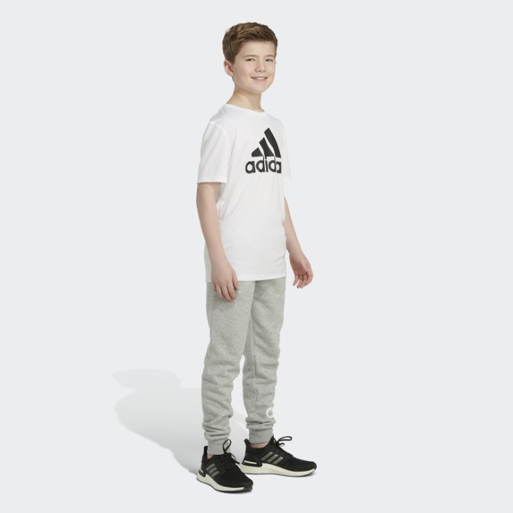 Joggers Essentials Algodón Gris Medio Adidas