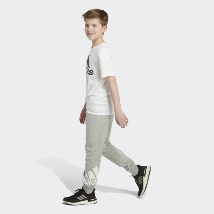 Joggers Essentials Algodón Gris Medio Adidas