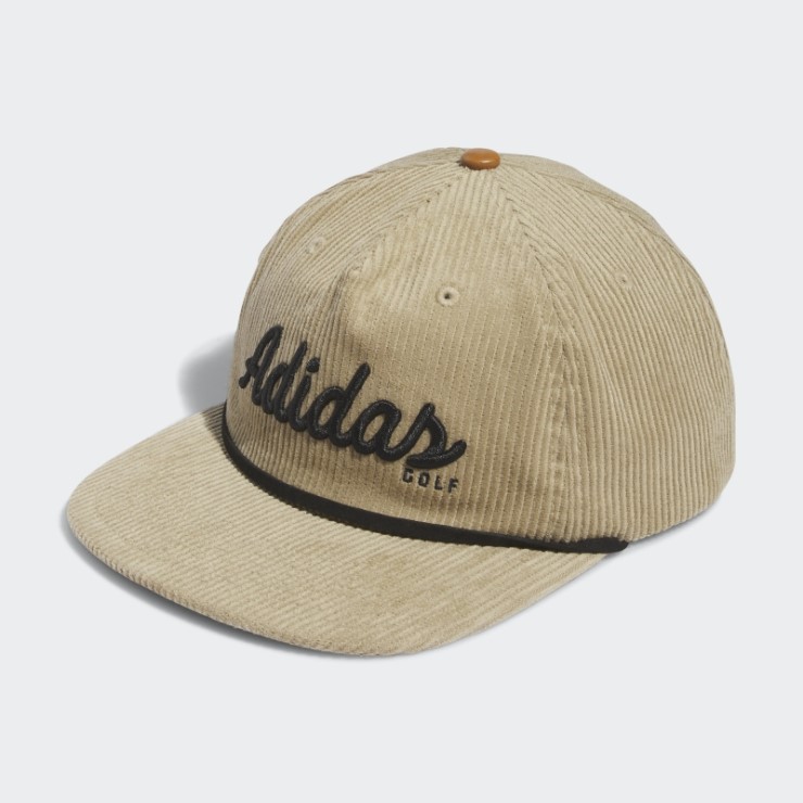 Gorra De Cuerda De Cinco Paneles De Cuero De Pana De Cáñamo Adidas