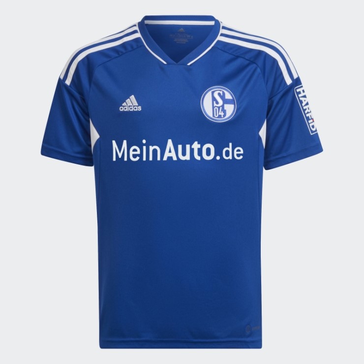 Camiseta Fc Schalke 04 22/23 Primera Equipación Azul Royal Adidas