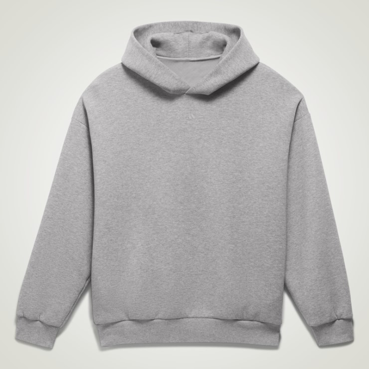 Sudadera Con Capucha Adidas Basketball Heathered Fashion Dark Oatmeal