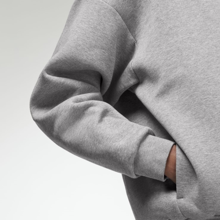 Sudadera Con Capucha Adidas Basketball Heathered Fashion Dark Oatmeal