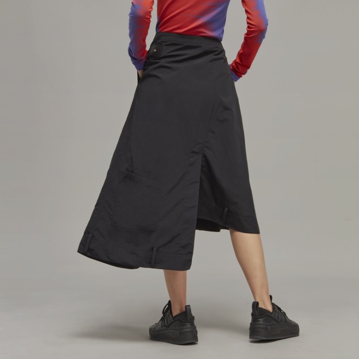 Falda Y-3 De Nailon Arrugado Adidas