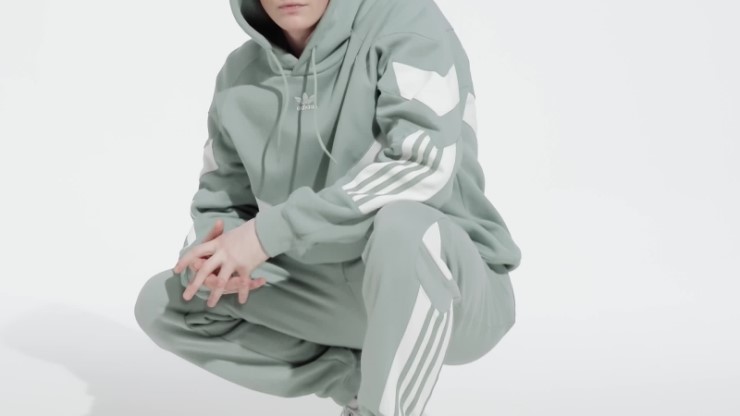 Adidas Rekive Pantalones De Chándal Caliente Plata Verde