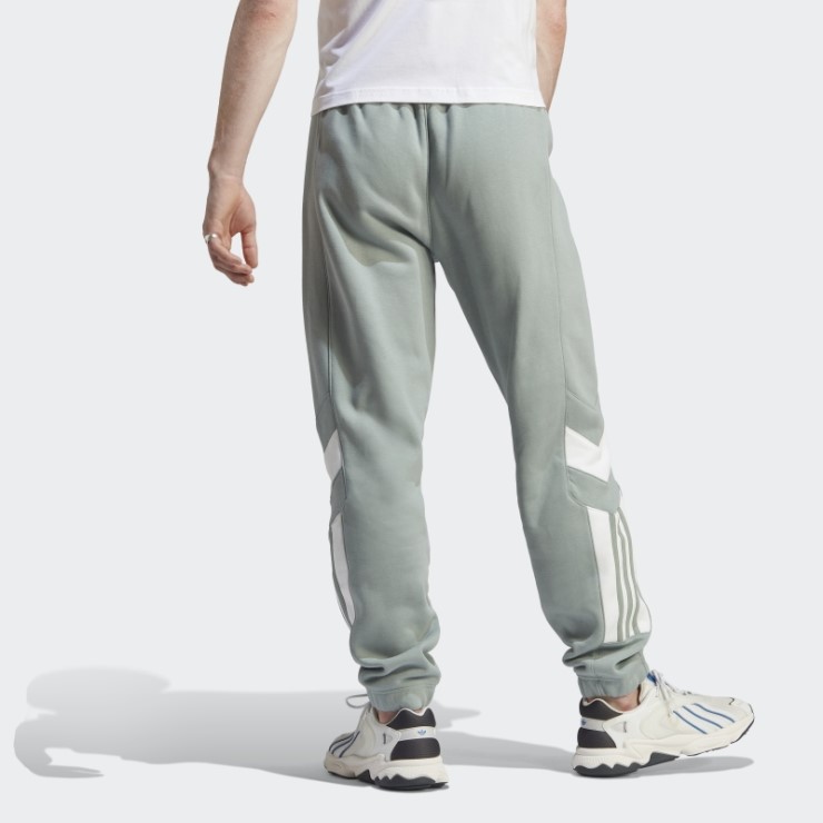Adidas Rekive Pantalones De Chándal Caliente Plata Verde