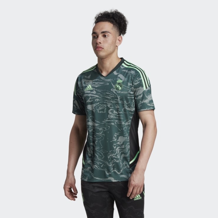 Camiseta De Entrenamiento Real Madrid Condivo 22 Adidas Verde