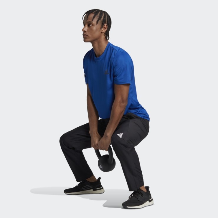 Adidas Aeroready Negro Diseñado Para Pantalones De Entrenamiento De Movimiento