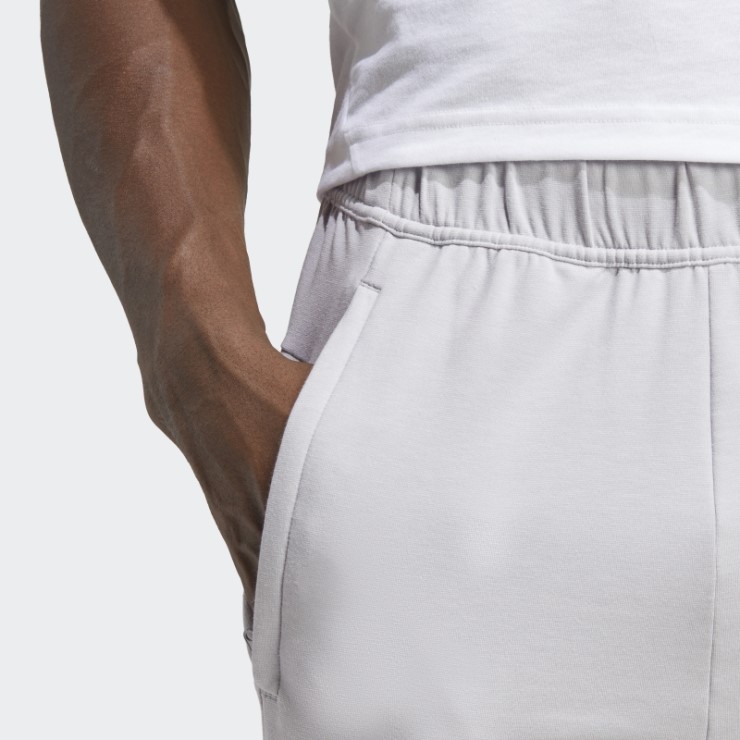 Gris Claro Jaspeado Diseñado Para Entrenar Yoga 7/8 Pantalones De Entrenamiento Adidas