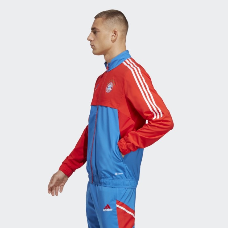 Sudadera Roja Adidas Fc Bayern Condivo 22 Presentacion