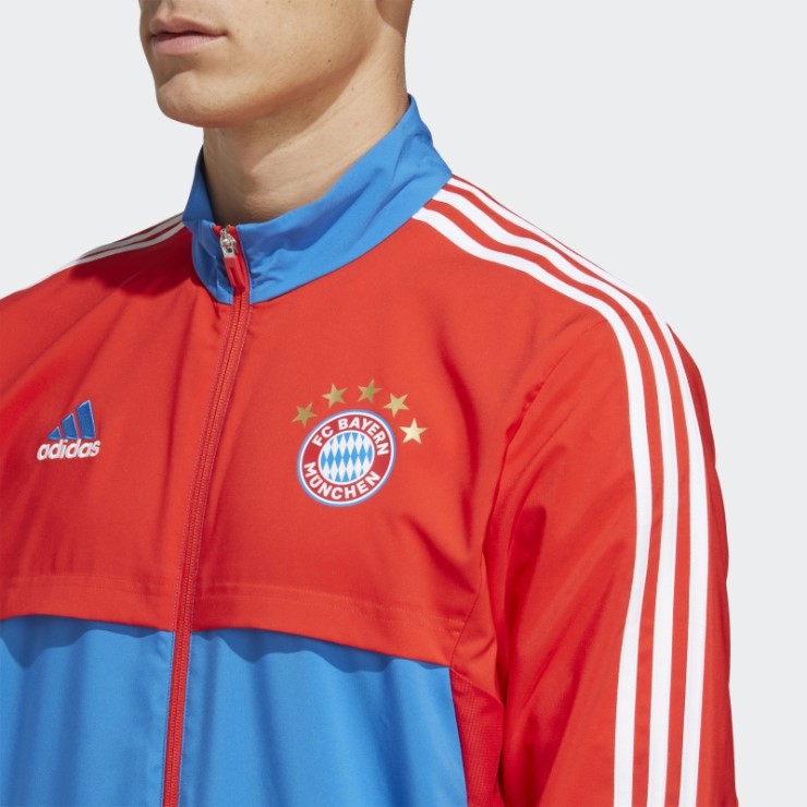 Sudadera Roja Adidas Fc Bayern Condivo 22 Presentacion