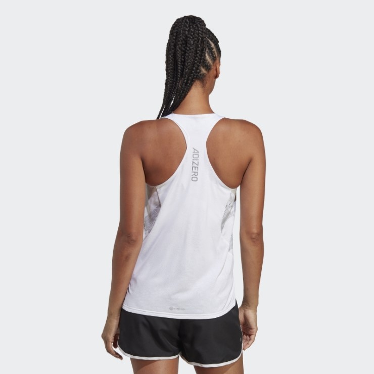 Camiseta Adidas Adizero Running Blanca