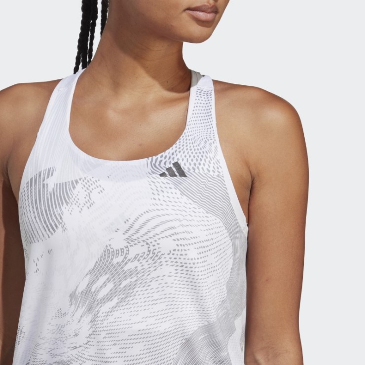 Camiseta Adidas Adizero Running Blanca