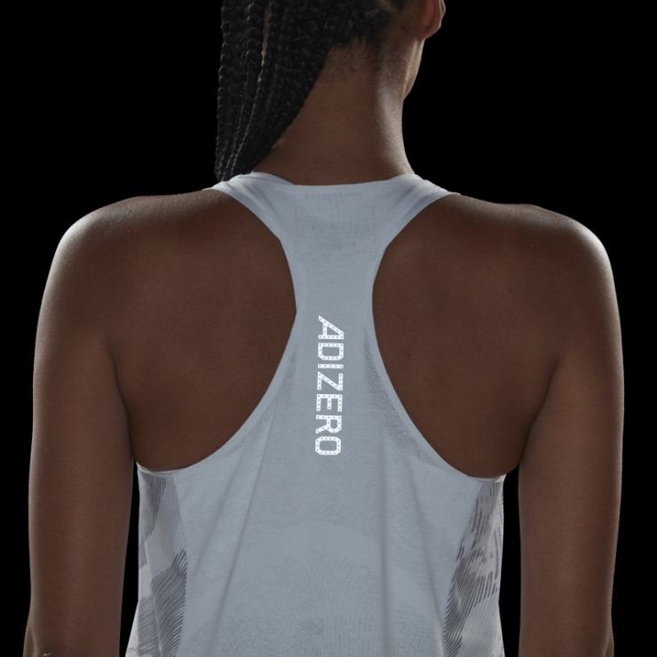 Camiseta Adidas Adizero Running Blanca