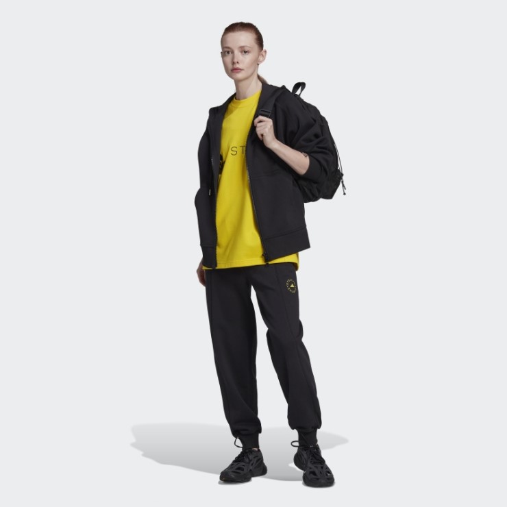 Camiseta Amarilla Con Logo De Adidas By Stella Mccartney Caliente