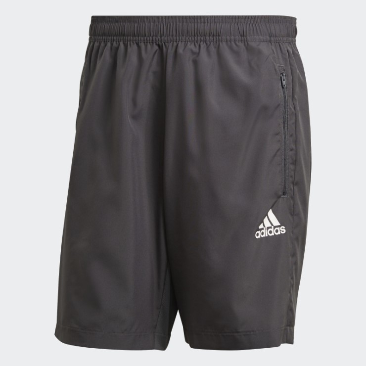 Pantalón Corto Deportivo Gris Aeroready Diseñado Para Moverse Adidas