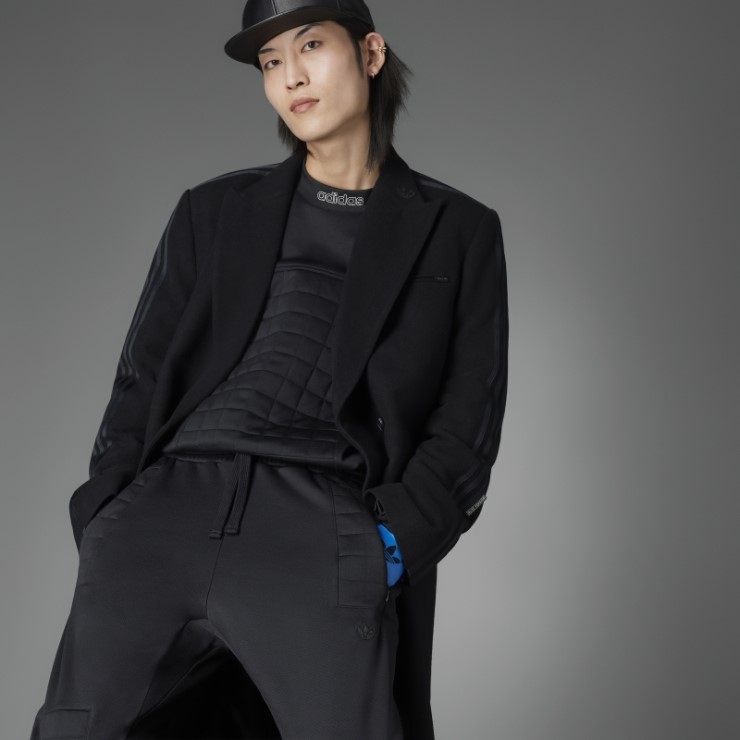 Adidas Chile 62 Versión Azul Pantalones Acolchados Negro