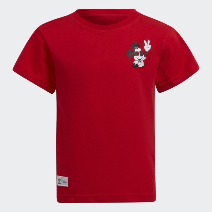 Camiseta Roja Disney Mickey Y Sus Amigos Adidas