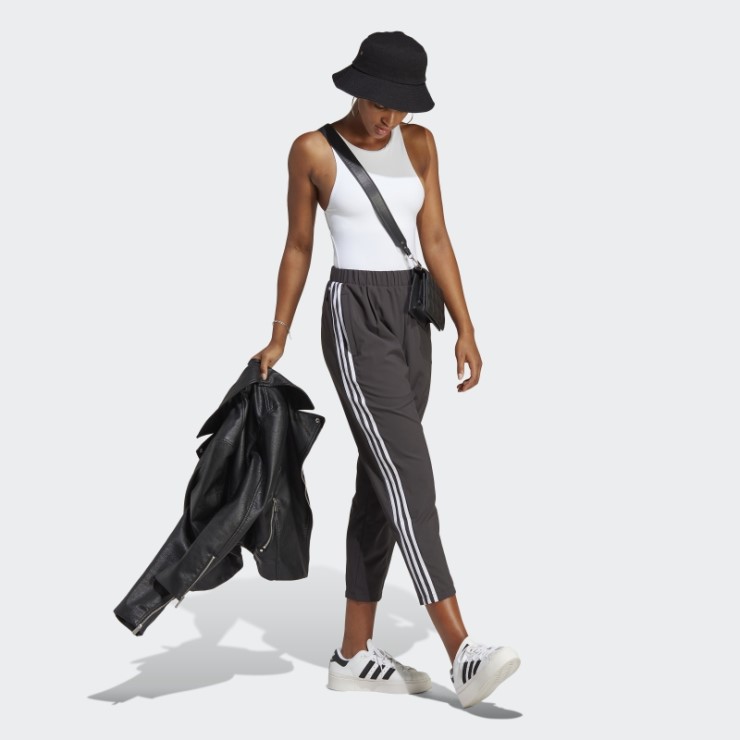 Pantalones De Chándal Tejidos Negro Adidas