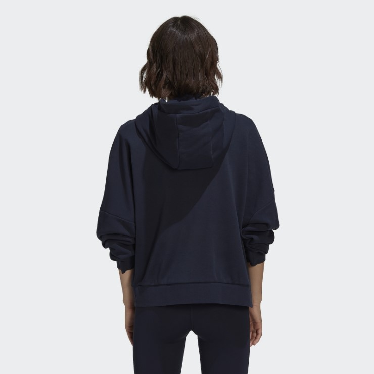 Sudadera Con Capucha Adidas Real Madrid Azul Marino Noche