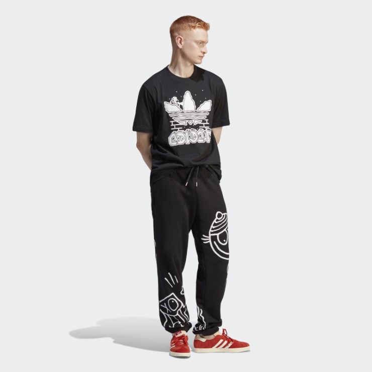 Gráficos Hack The Elite Camiseta Adidas Negro